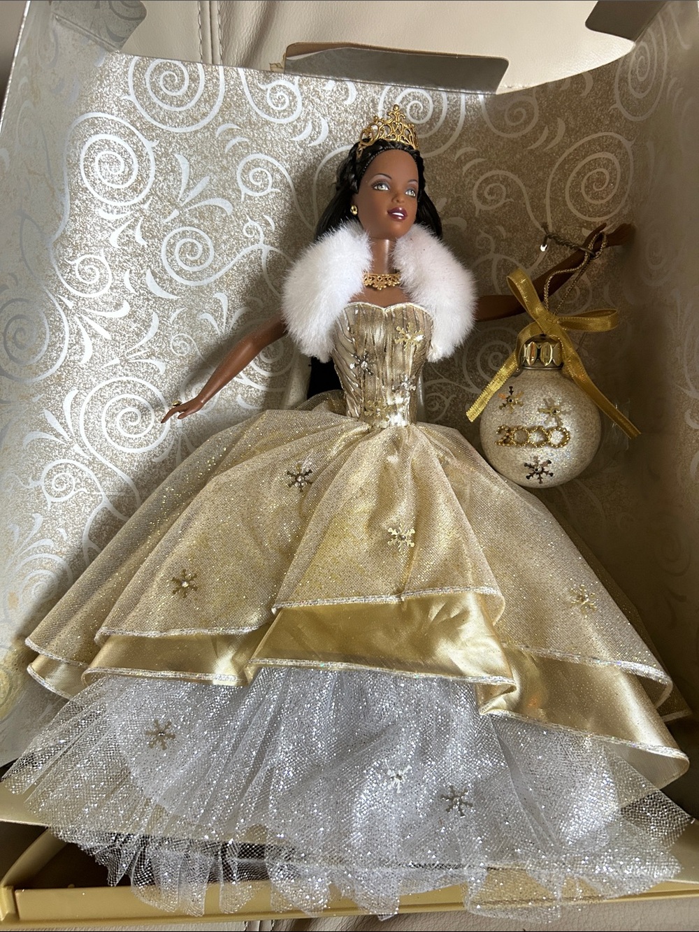 Celebration Black Barbie is the first in a new series Christmas 2000